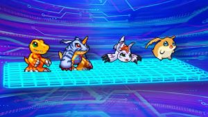 DIGIMON UP equipes iniciais
