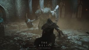 The Relic First Guardian combate
