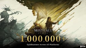 Mistfall Hunter 1 milhão de jogadores