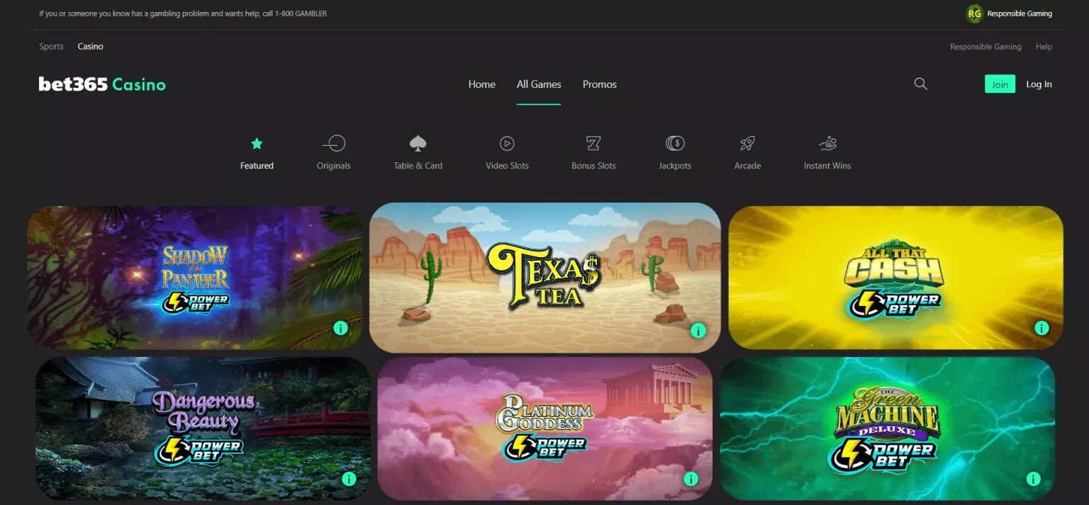 Bet365 Casino Deposit Bonus