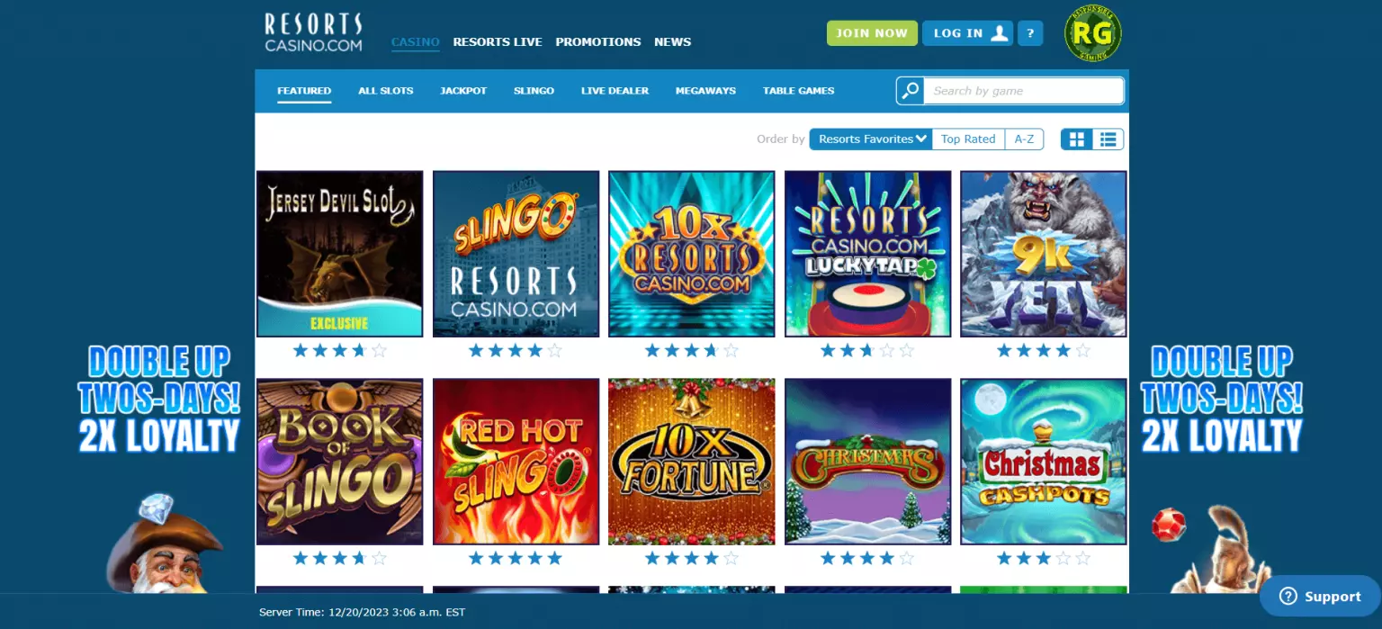 Resorts Casino No Deposit Bonus
