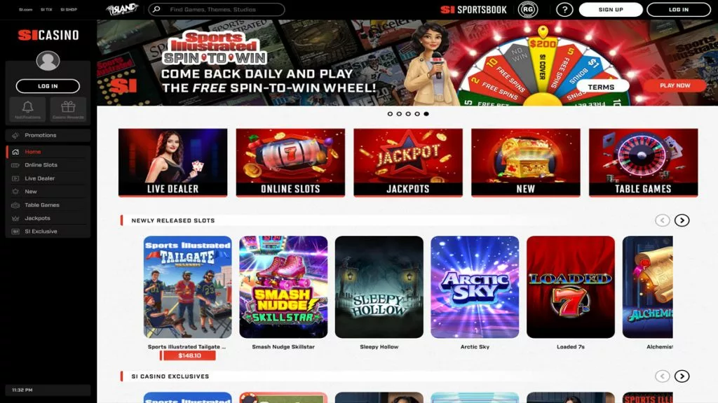 Sports Illustrated Casino No Deposit Bonus