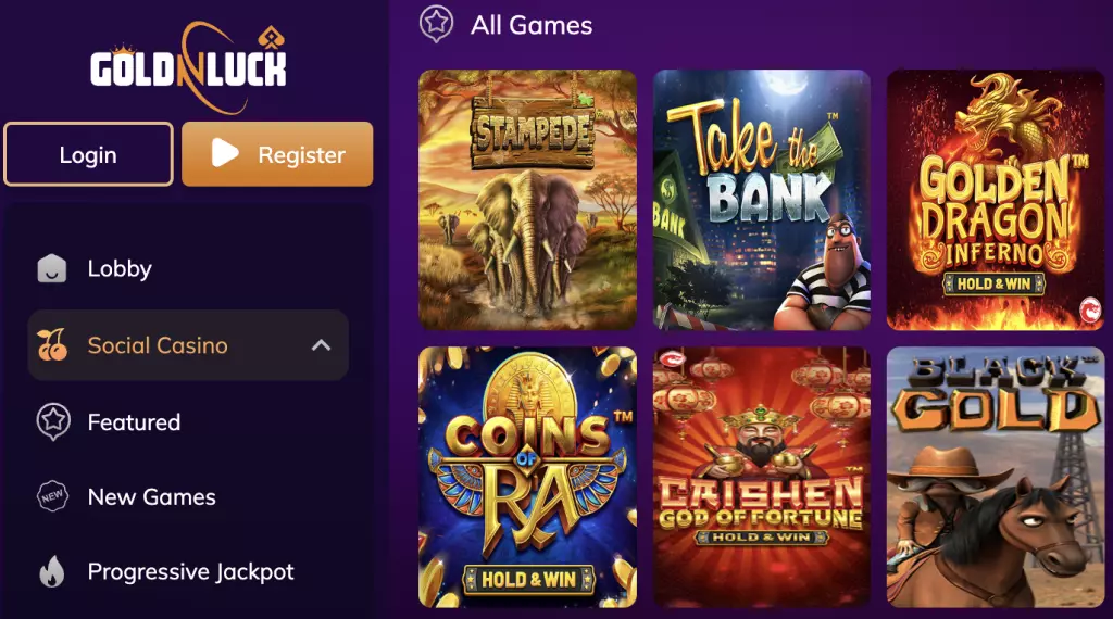 GoldNLuck Casino No Deposit Bonus
