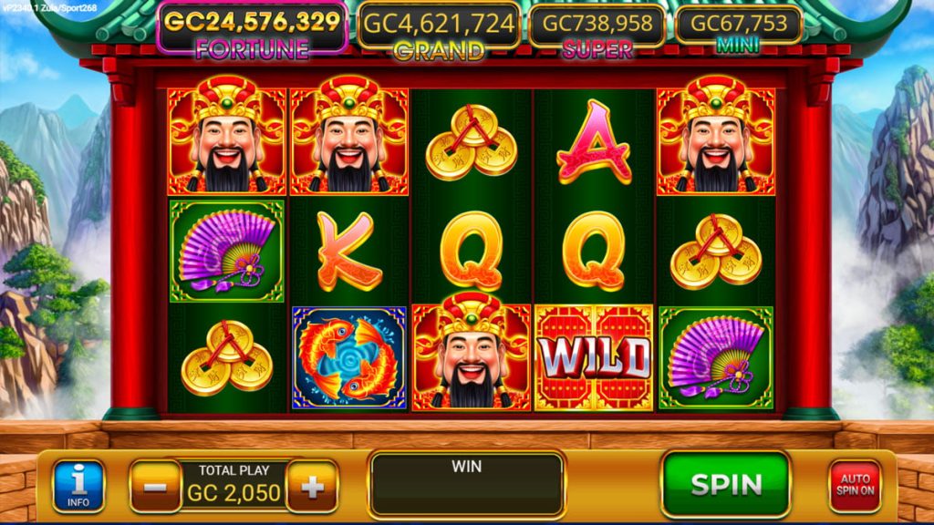 Screenshot of Caishen of Prosperity slot