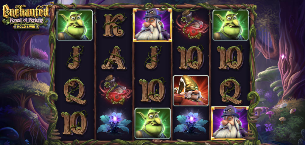 Screenshot of Enchanted: Forest of Fortune Slot