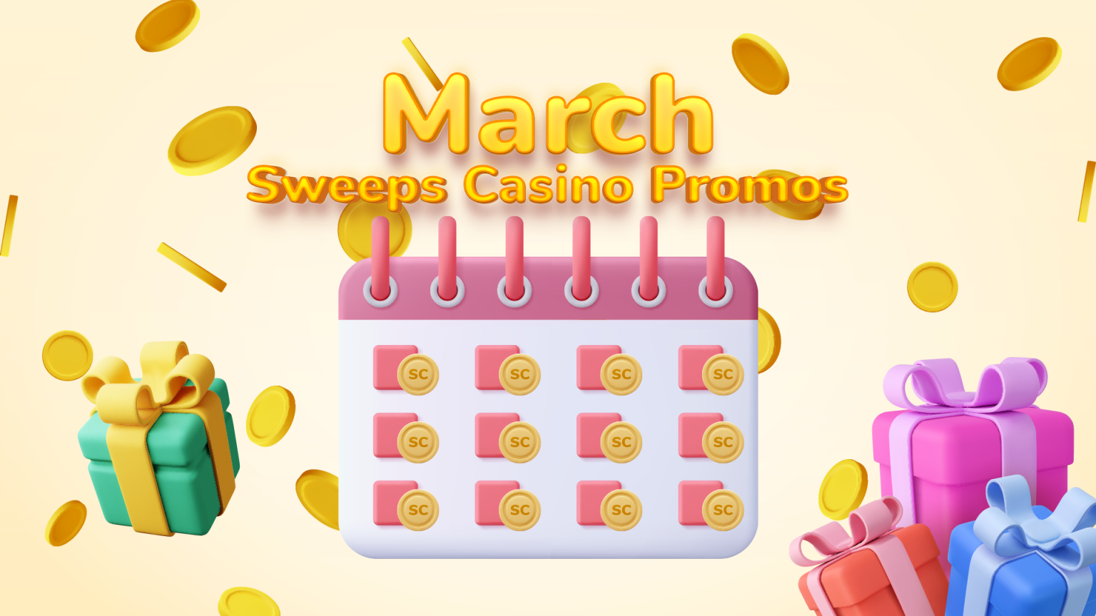 The 5 Best March US Sweepstakes Casino Promos: Claim Free SC Coins & Spins This March 2025