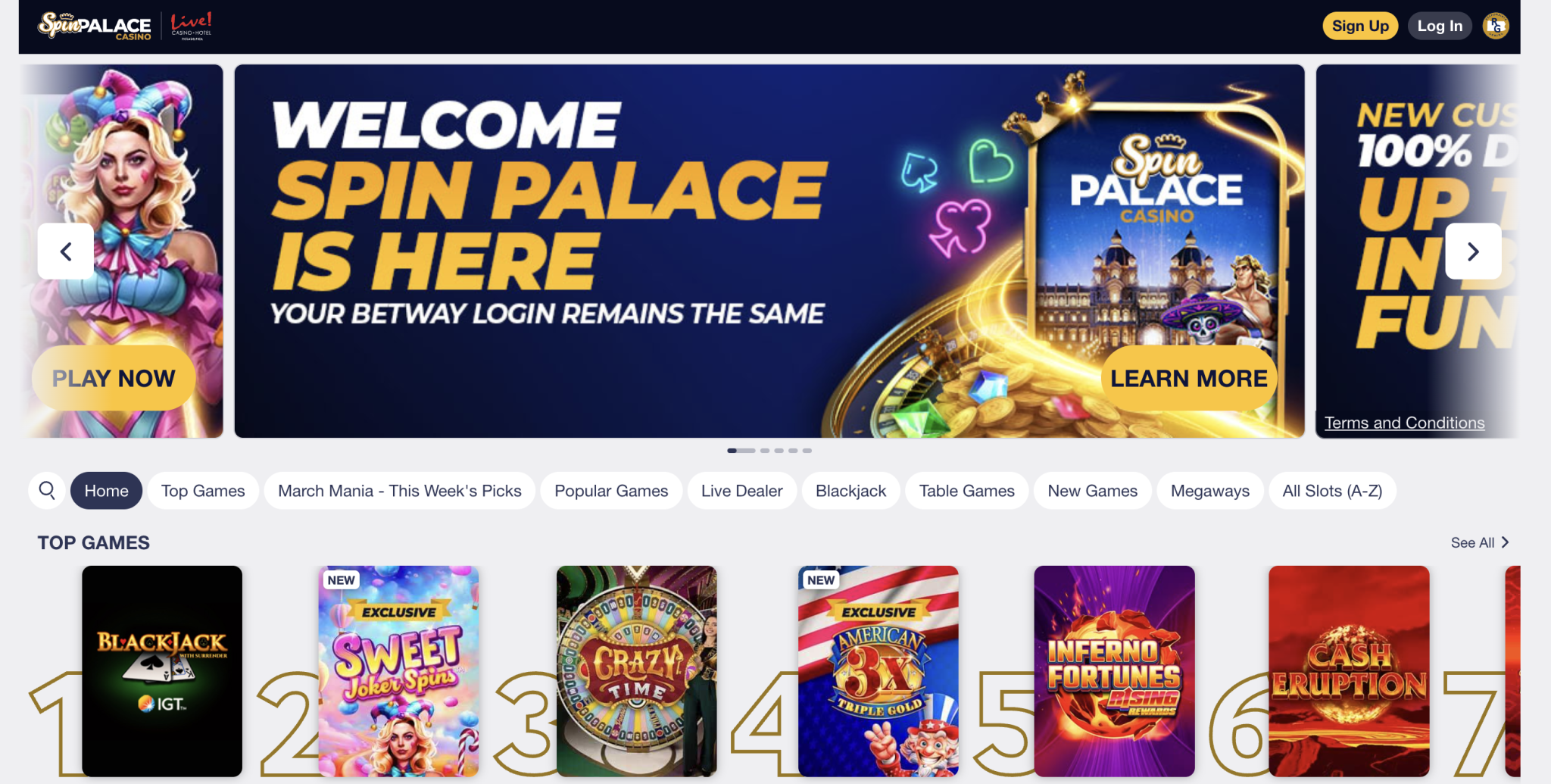 Spin Palace Casino No Deposit Bonus