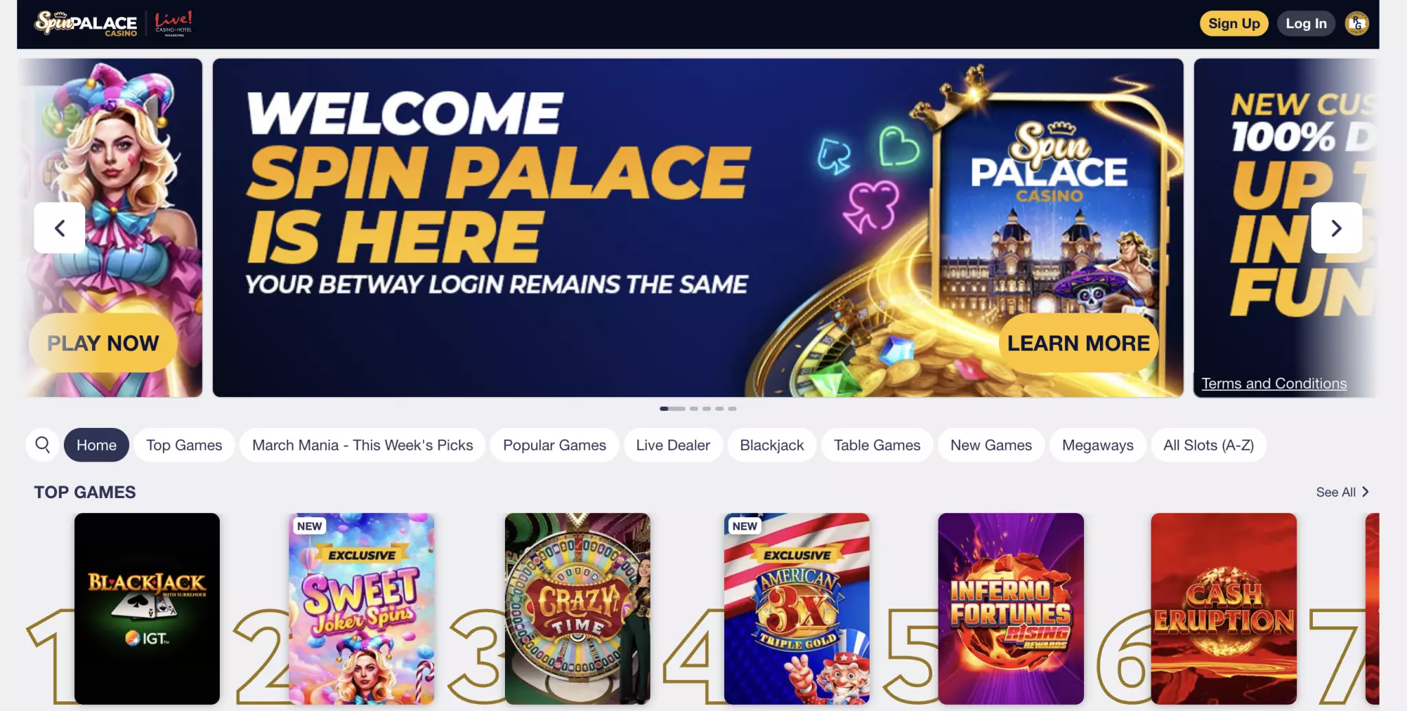 Spin Palace Casino No Deposit Bonus
