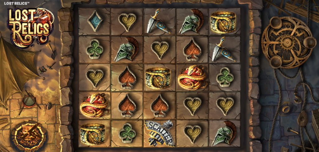 Screenshot of Lost Relics slot