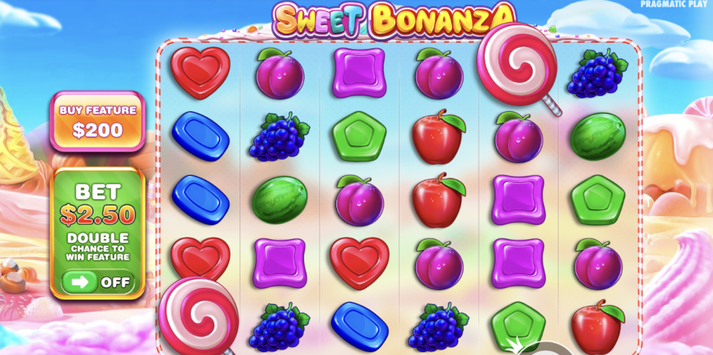 Screenshot of Sweet Bonanza