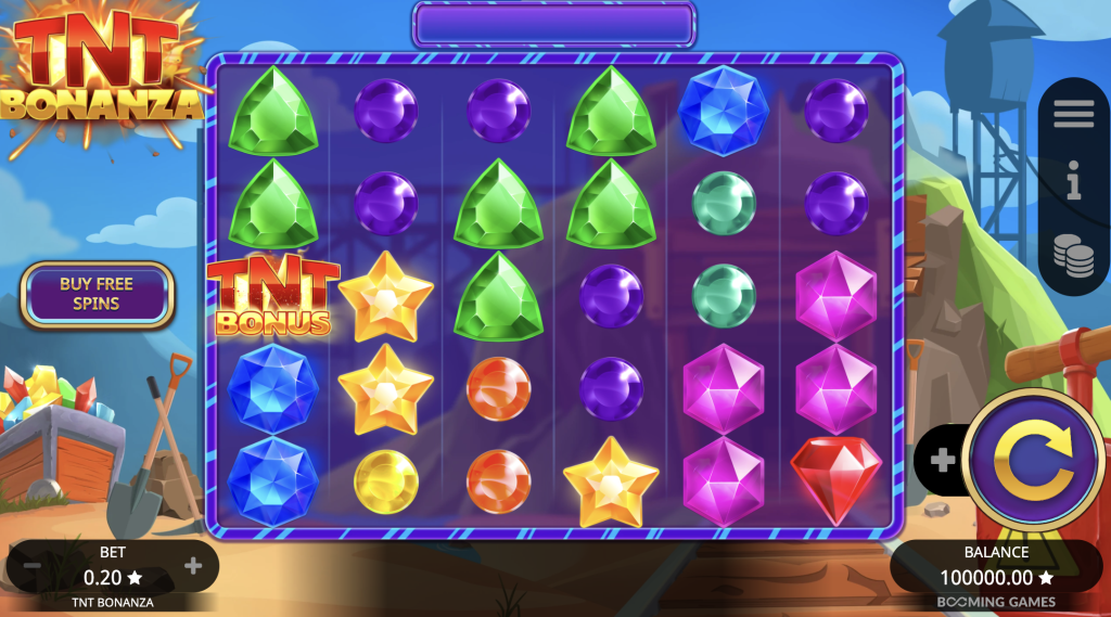 Screenshot of TNT Bonanza Slot