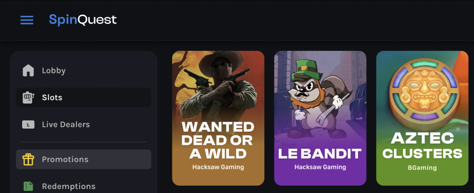 SpinQuest Casino No Deposit Bonus
