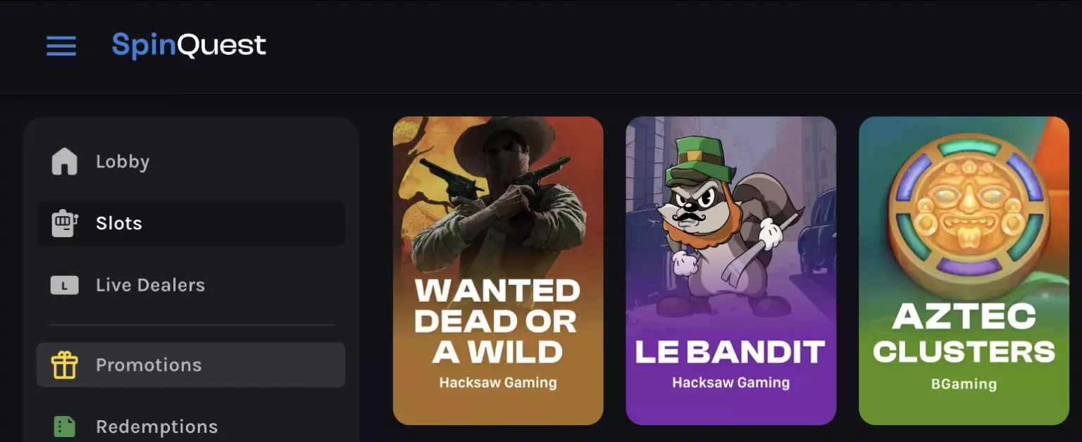 SpinQuest Casino No Deposit Bonus