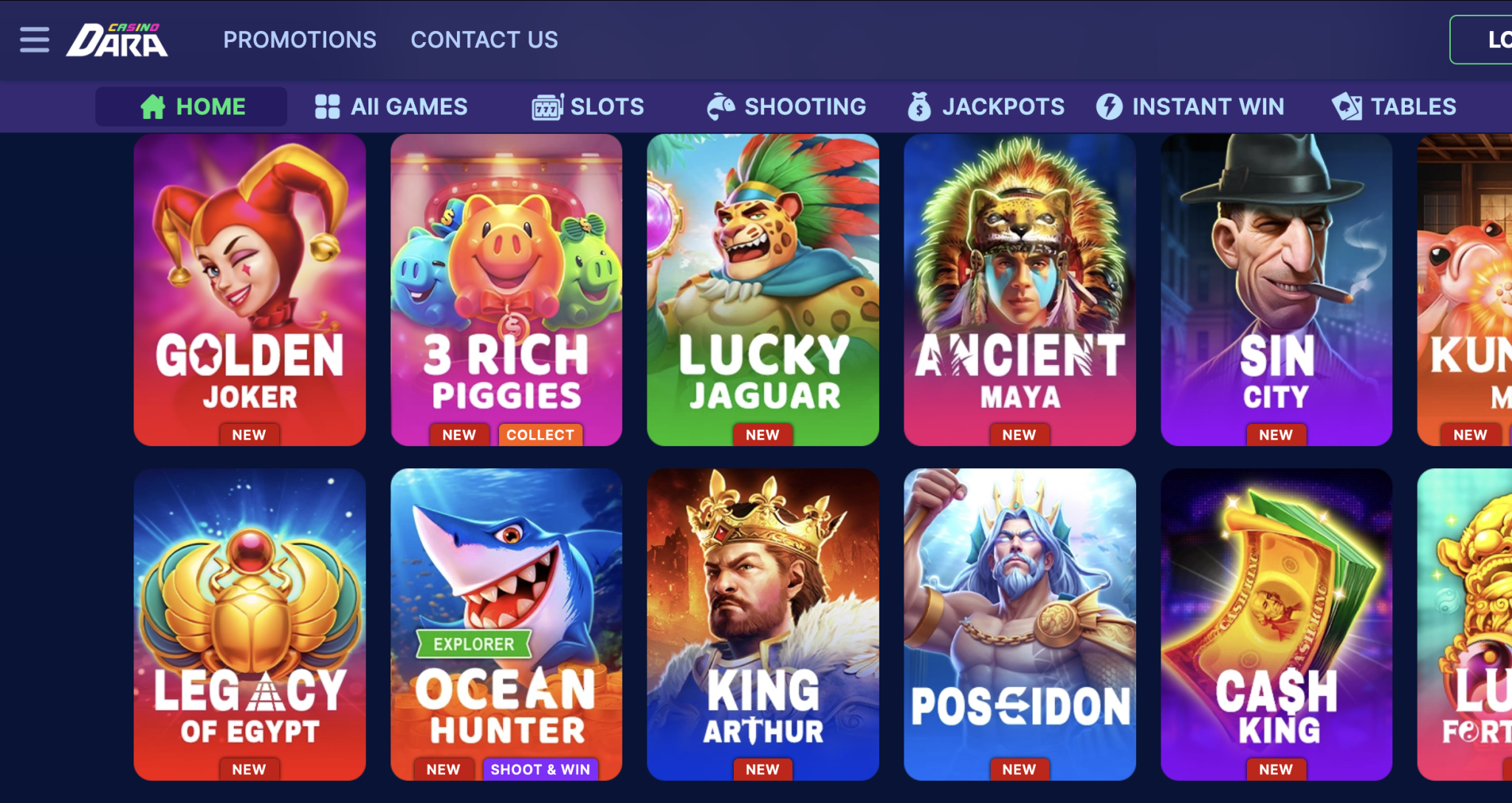 Dara Casino No Deposit Bonus