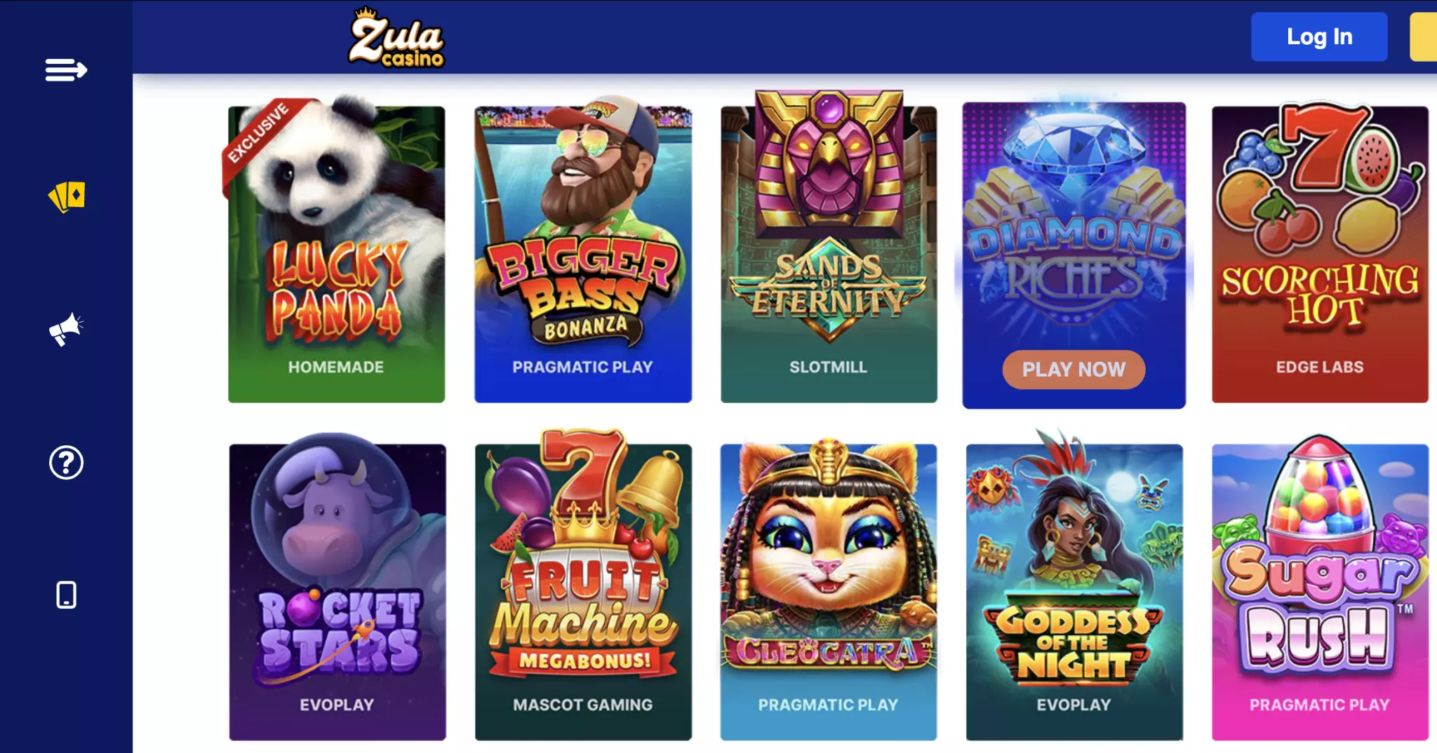 Zula Casino No Deposit Bonus