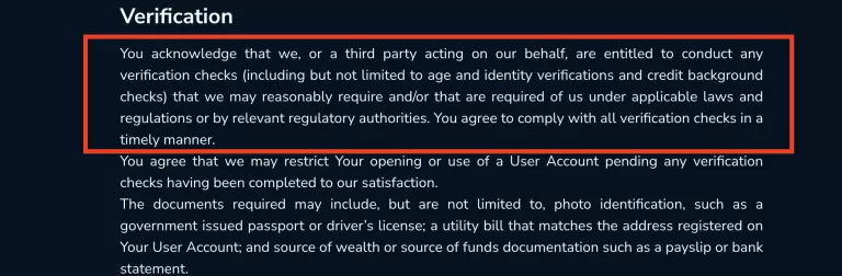 Jumbo88 Casino verification policy outlining mandatory age, identity, and background checks required under regulatory compliance for account eligibility and timely user verification.
