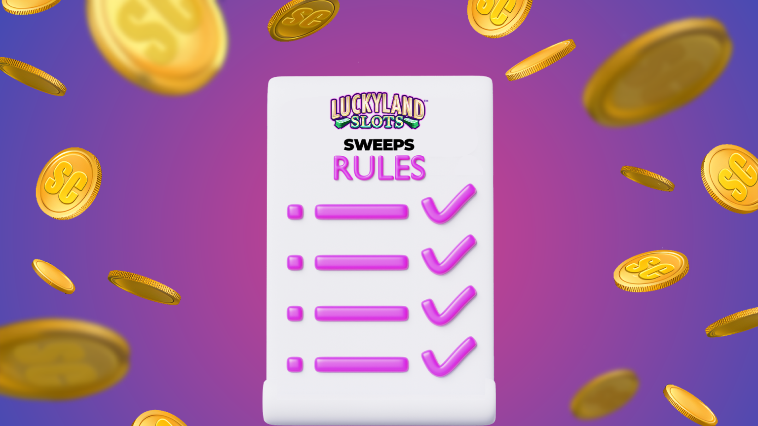 LuckyLand Slots Sweeps Rules