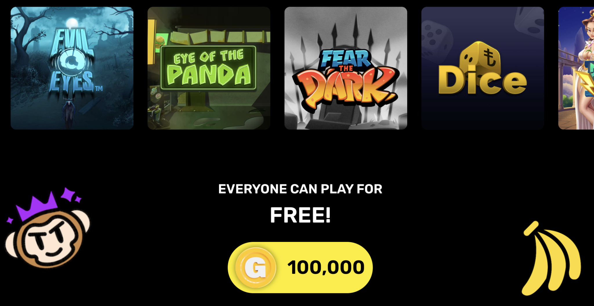 Monkey Spins Casino No Deposit Promo