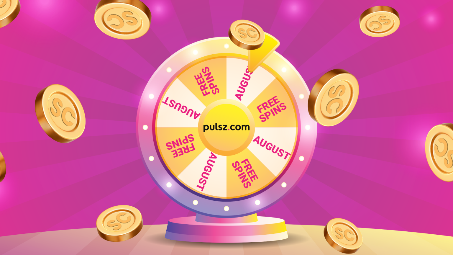 How To Get Pulsz Casino Free Spins This August