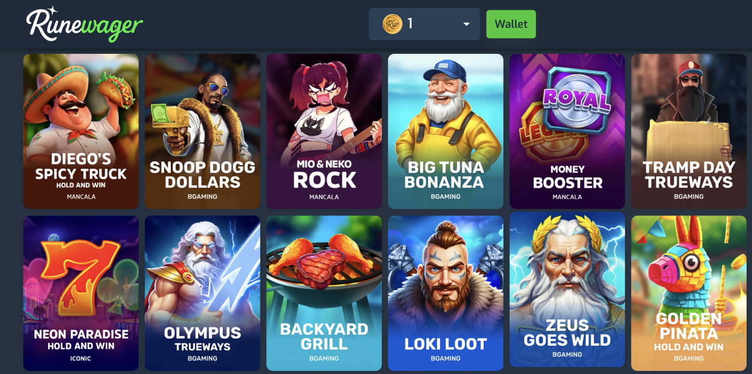 Runewager Casino No Deposit Promo