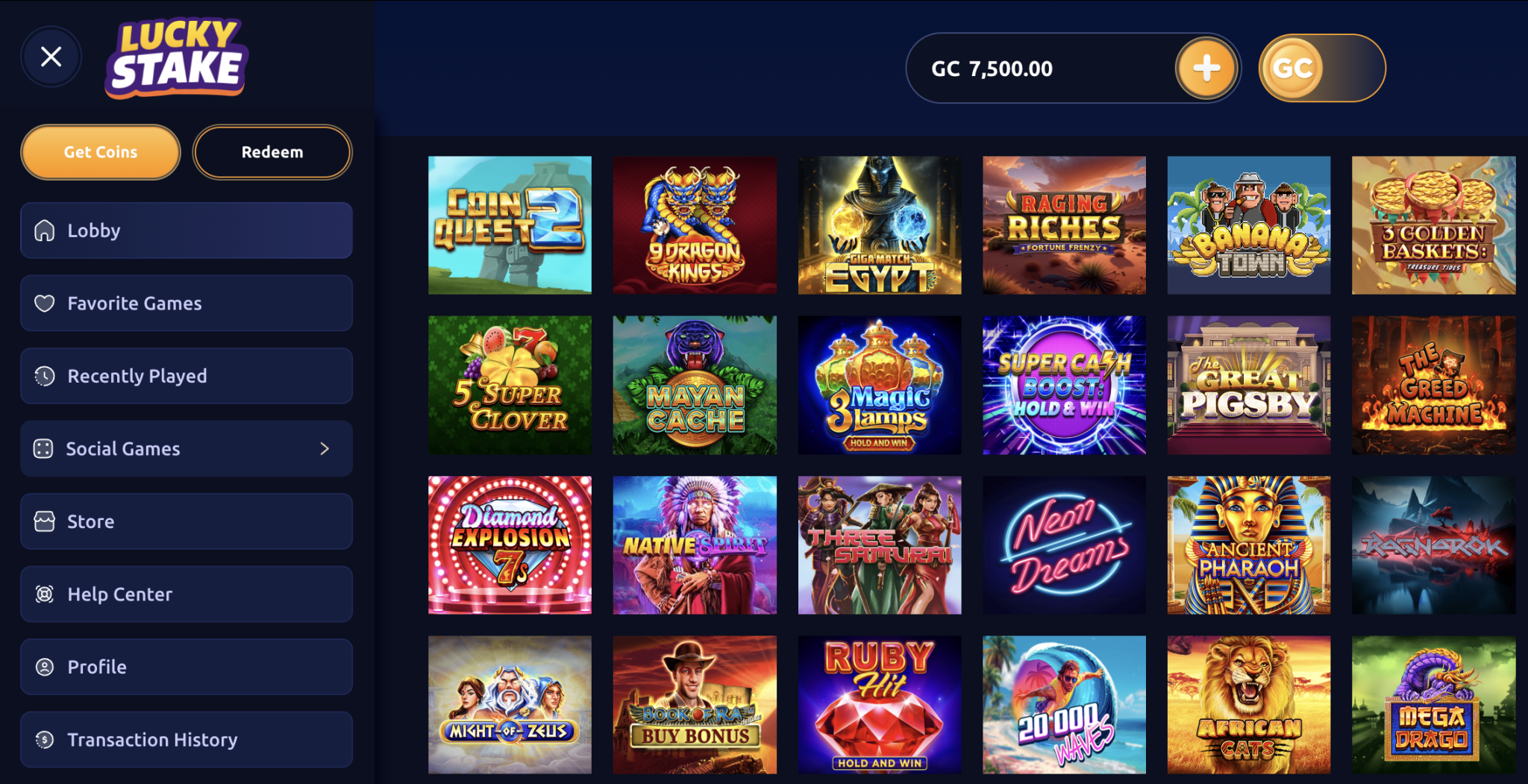 Lucky Stake Casino No Deposit Bonus