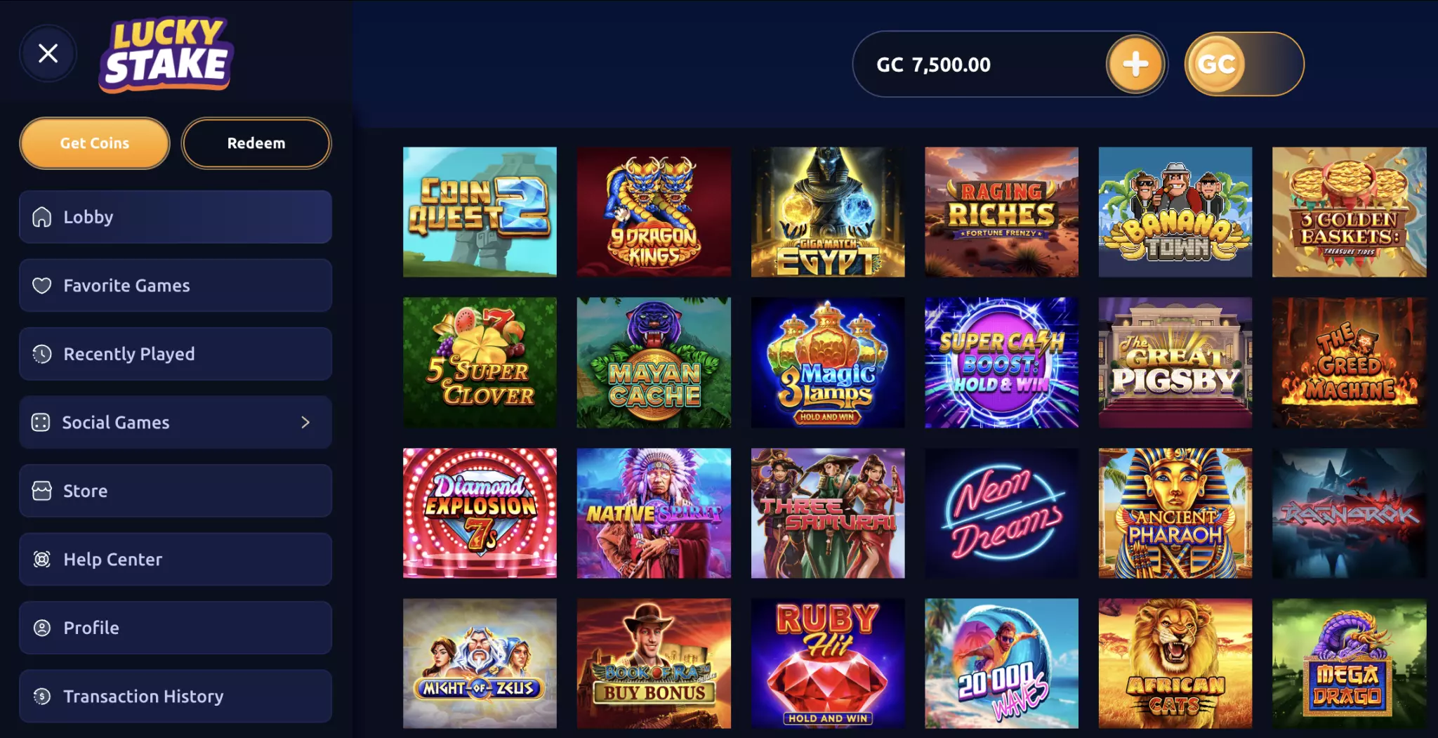 Lucky Stake Casino No Deposit Bonus