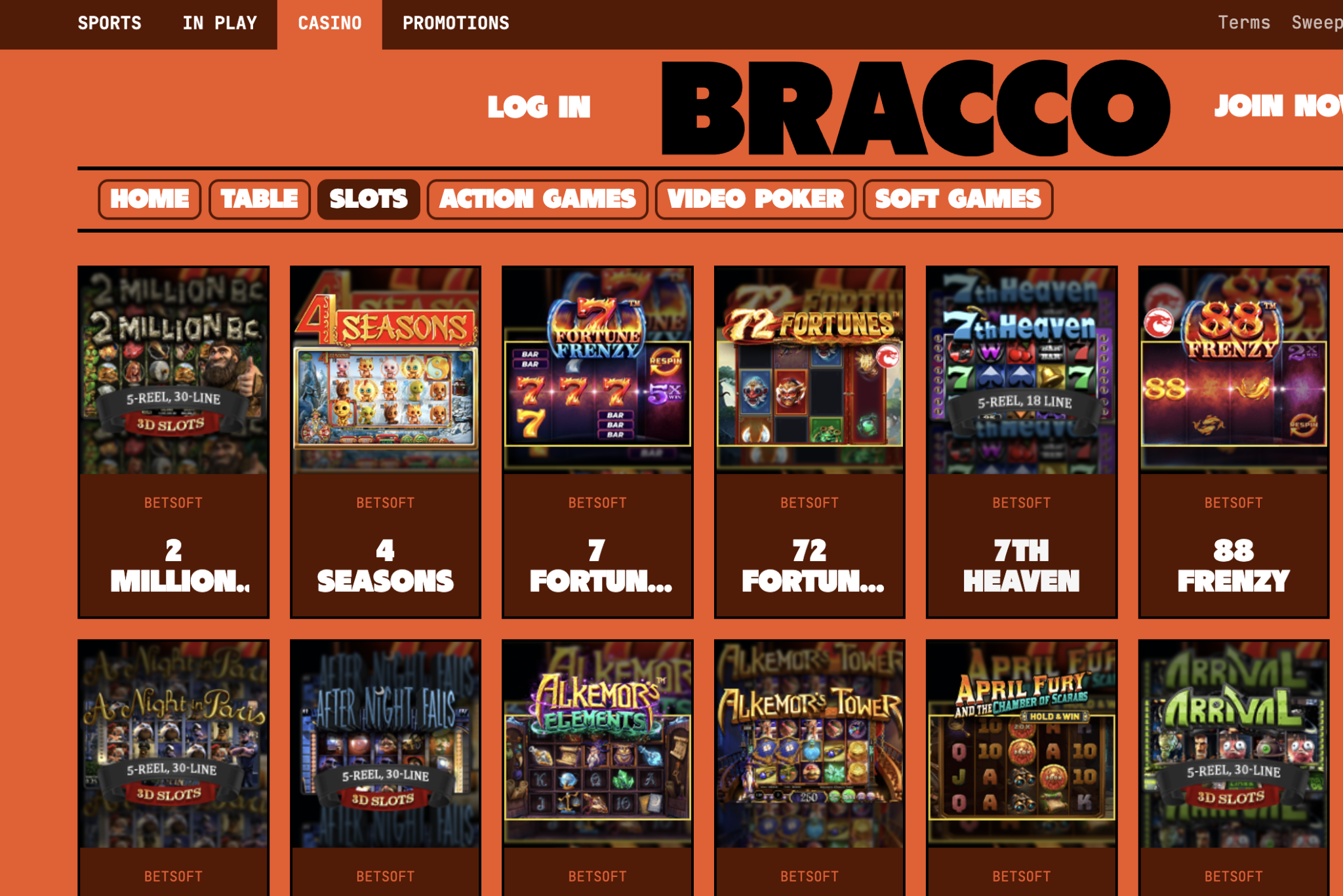 PlayBracco Casino No Deposit Bonus