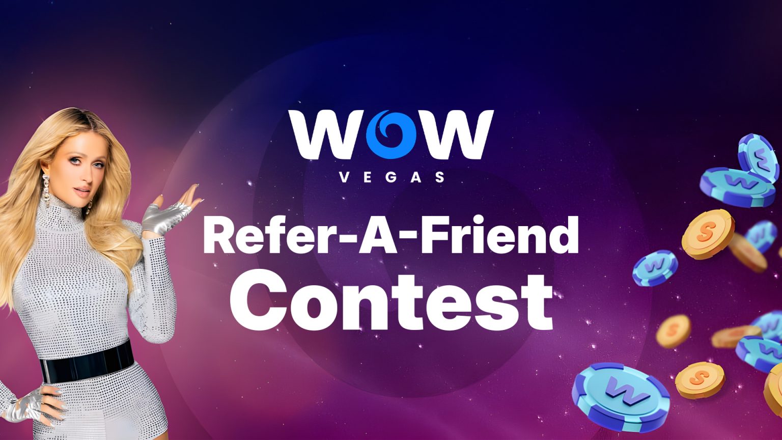 WOW Vegas Referral Promo: Win A Share of 5,000 SC