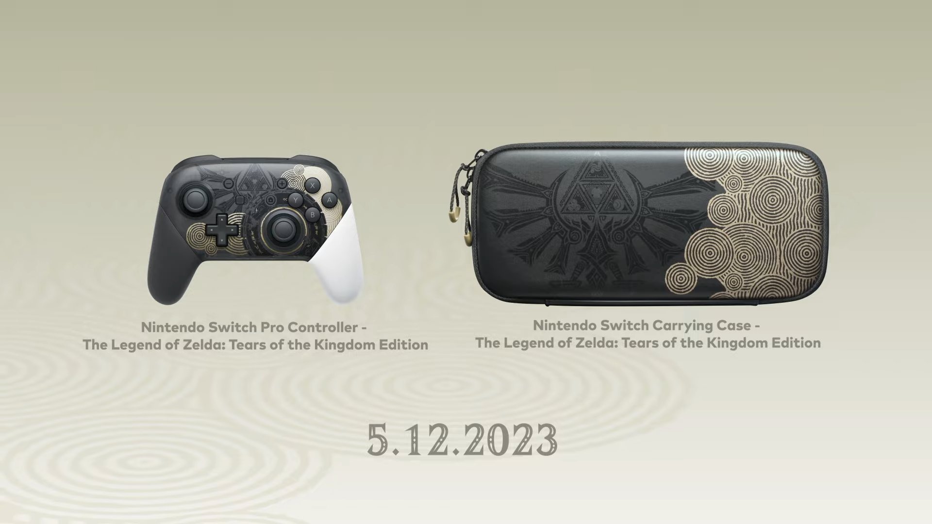 Nintendo Switch OLED Zelda Tears of The Kingdom with Case and