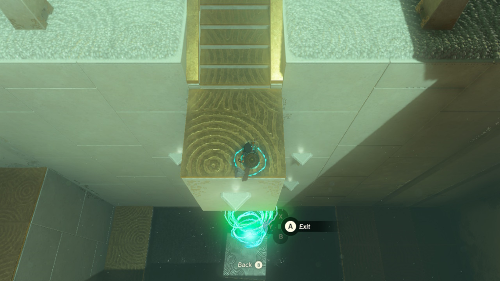 Link using Ascend to complete Sonapan Shrine