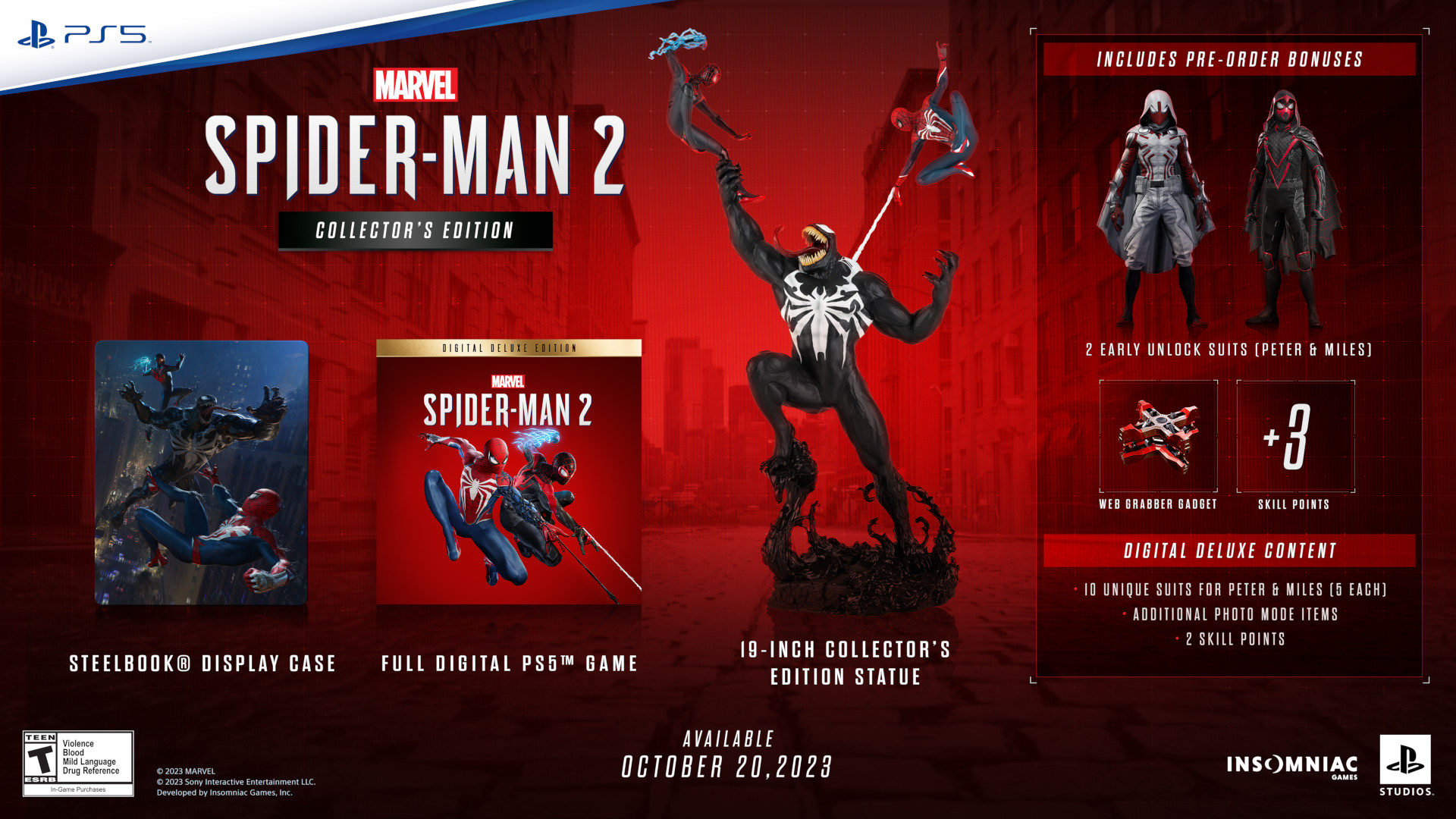 Spider-Man 2 Collector's Edition Revealed For $229.99 - Insider Gaming