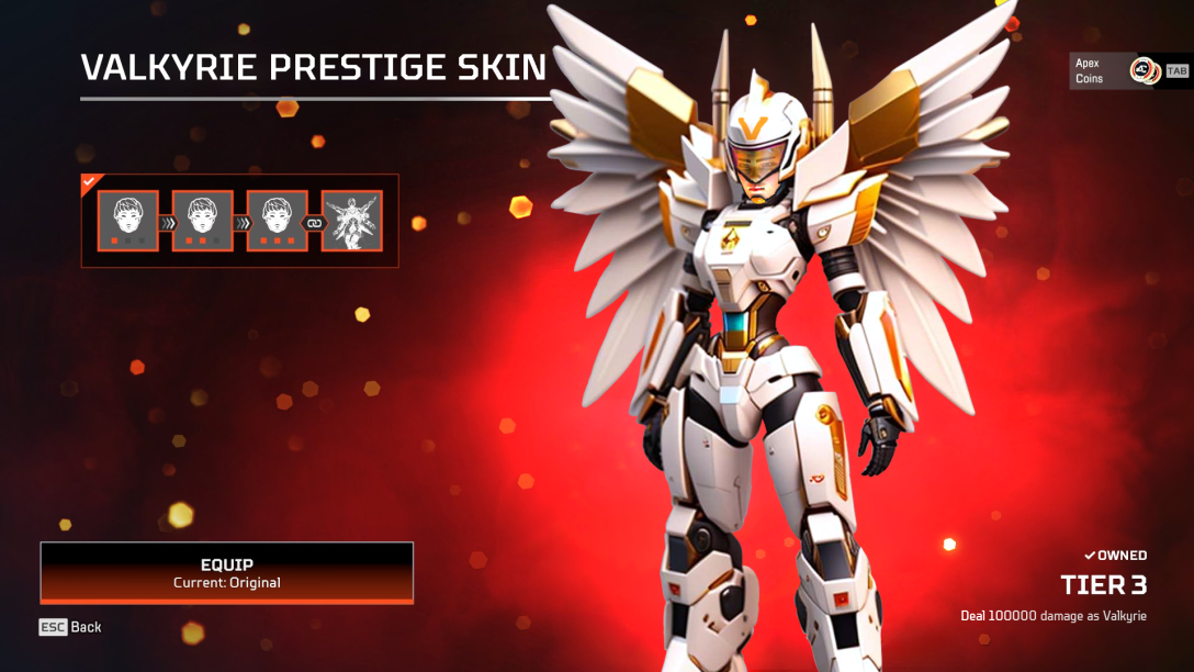 EXCLUSIVE Apex Legends New Prestige Skin Takes To The Skies With