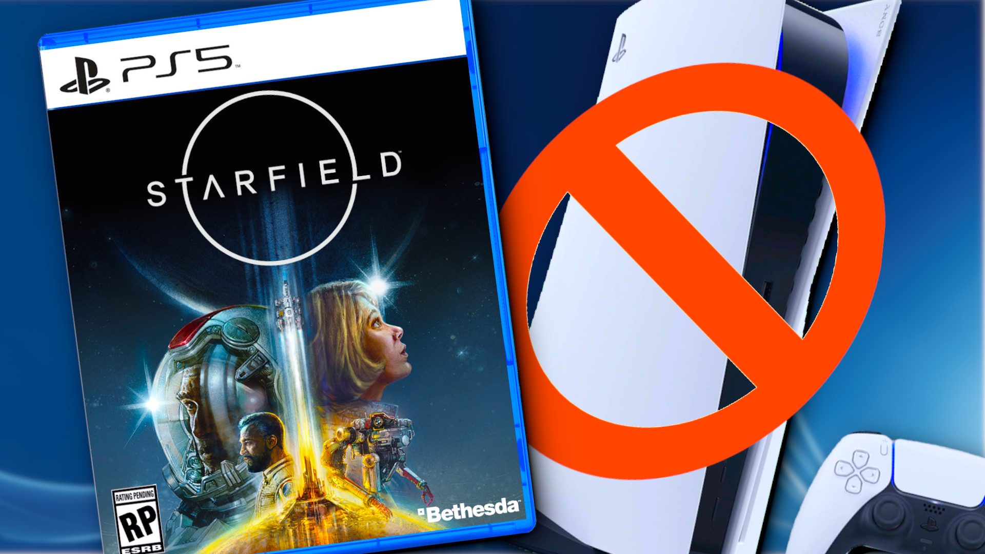 Starfield on PS5 won't happen because it's an Xbox exclusive