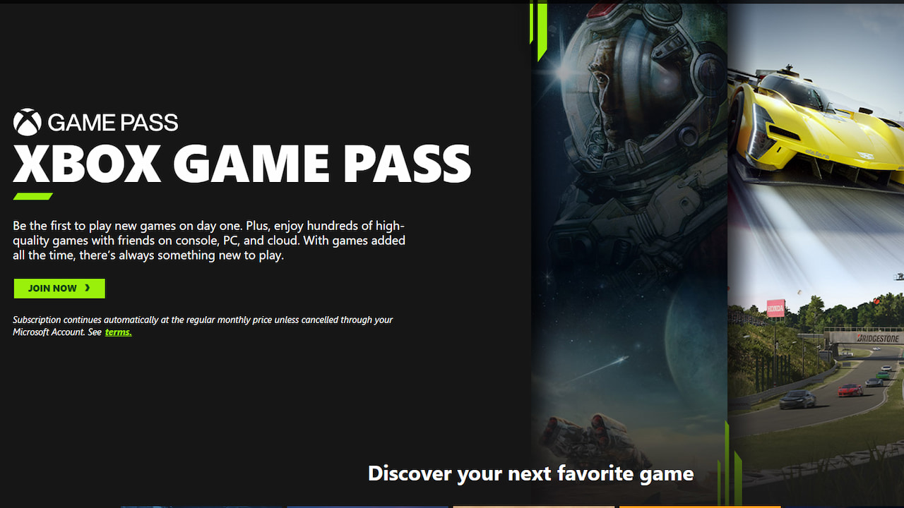 $1 for a month of PC Game Pass is back