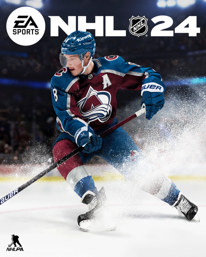 NHL 24 Cover Athlete Cale Makar