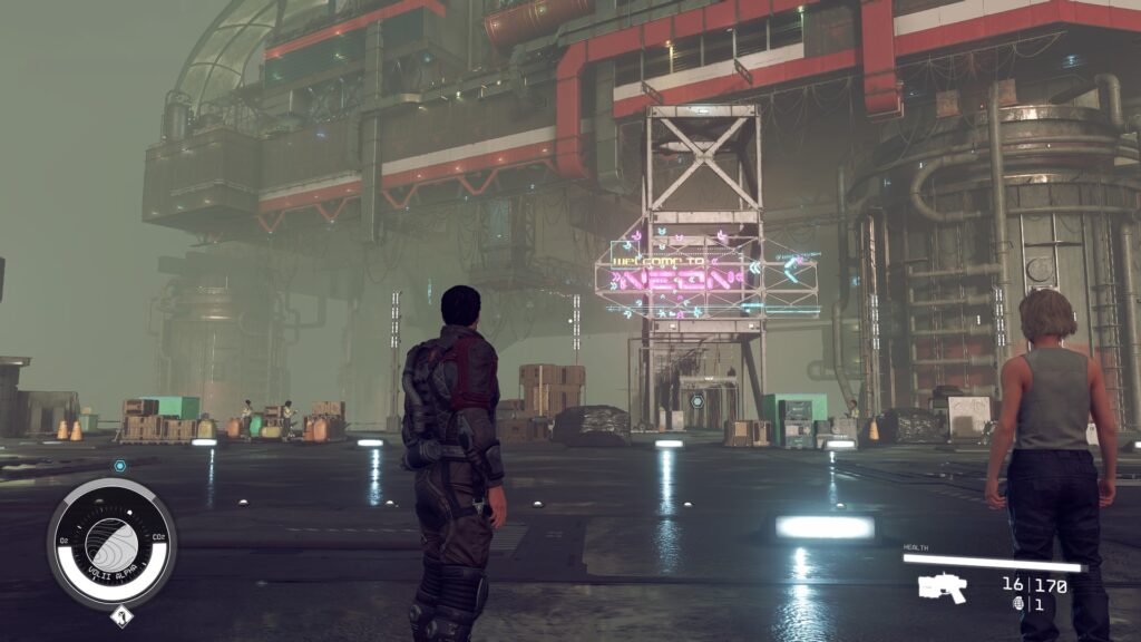 starfield neon city in the Ryujin Industries questline