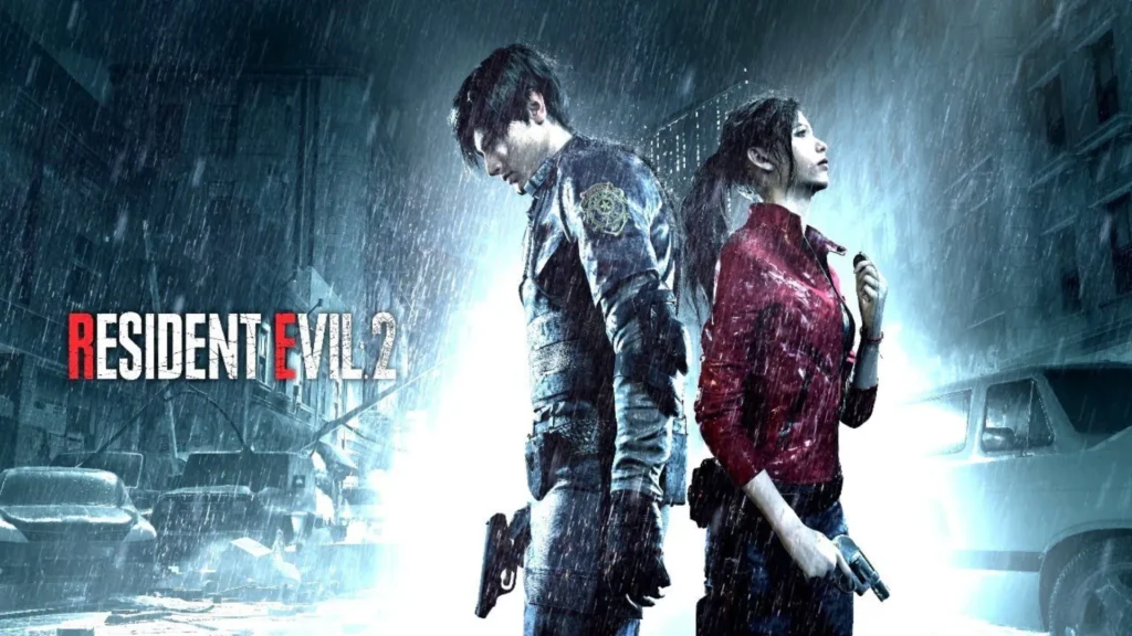 Resident Evil 2 Remake Key Art Leon and Claire