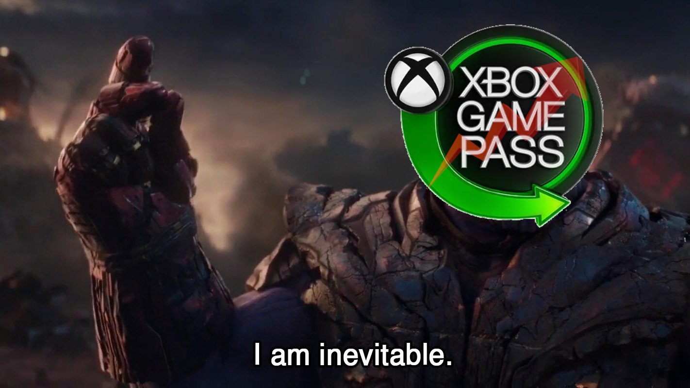 Game pass on Xbox : r/memes