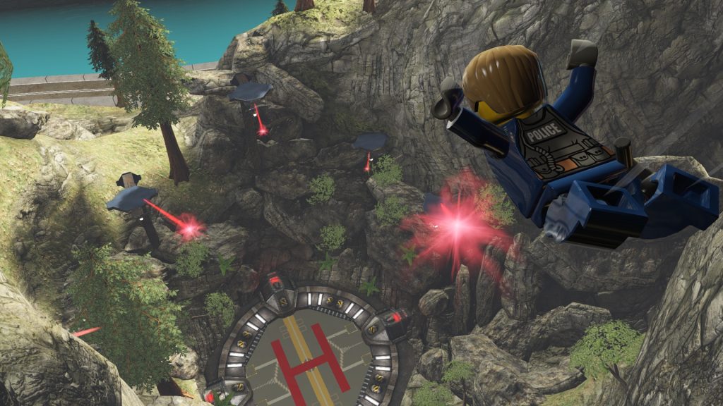 LEGO City Undercover Chase Leaping