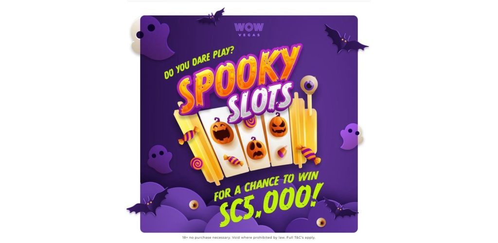 Wow Vegas Casino Halloween Promotion