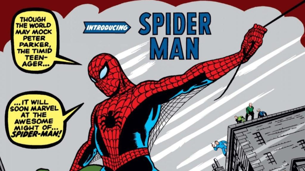 Spider-Man’s First Comic Cover Art