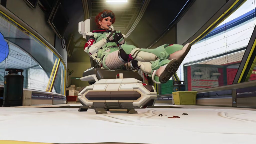 Horizon Lounging In Apex Legends