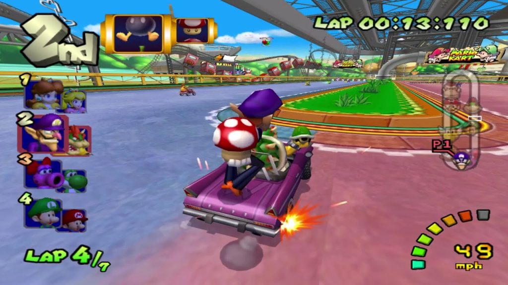 best mario kart maps Baby Park