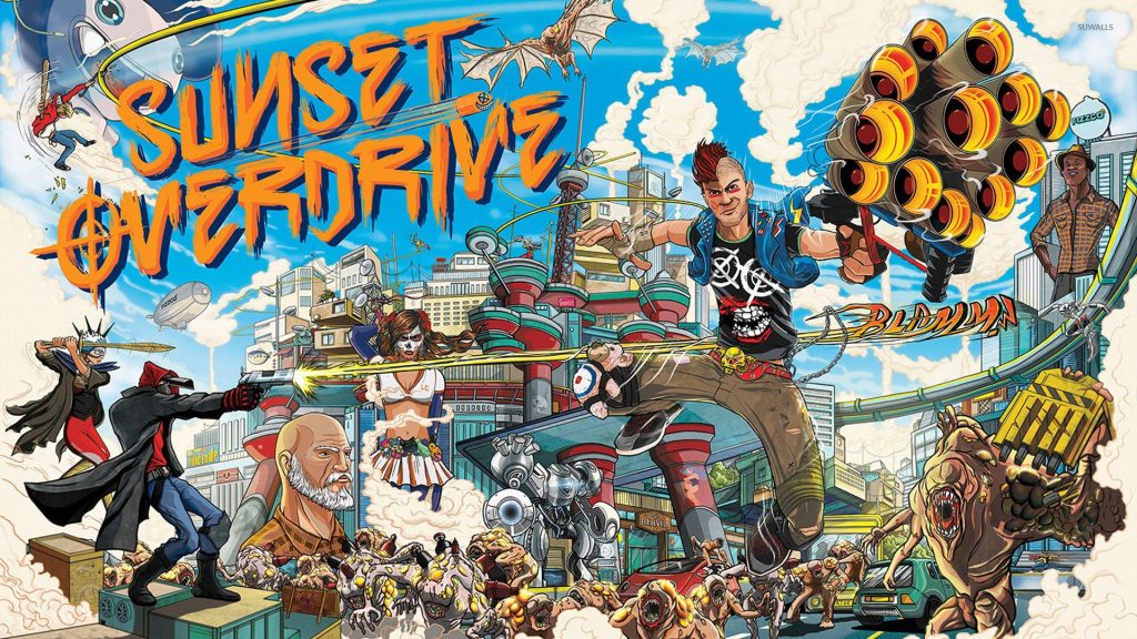 Sunset Overdrive, best games like Spider-Man 2