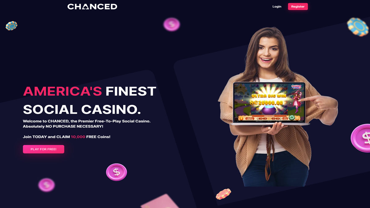 Chanced Casino No Deposit Bonus | 2 FREE SCs | Updated September 2024