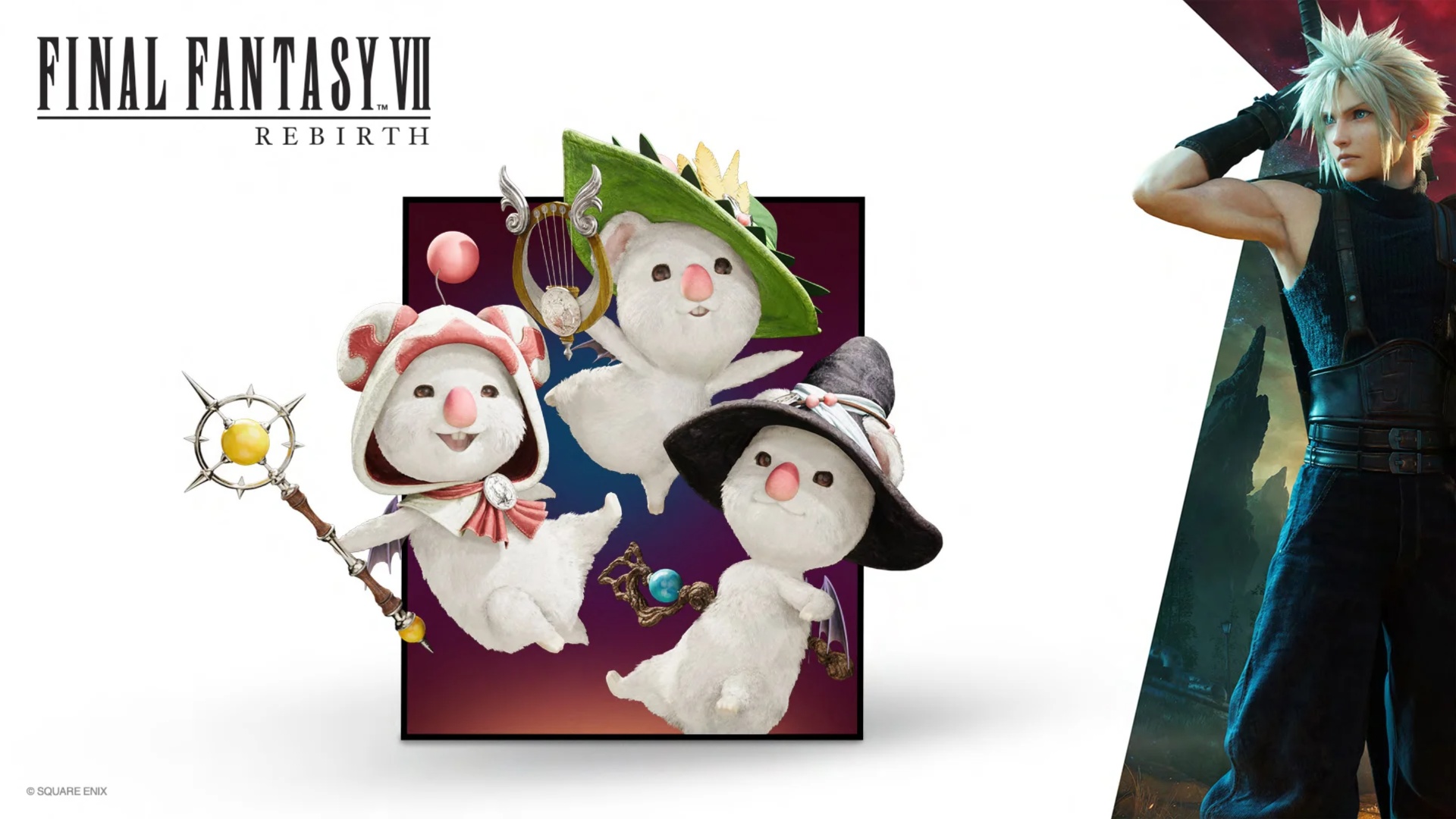 Final Fantasy VII Rebirth Moogle Trio