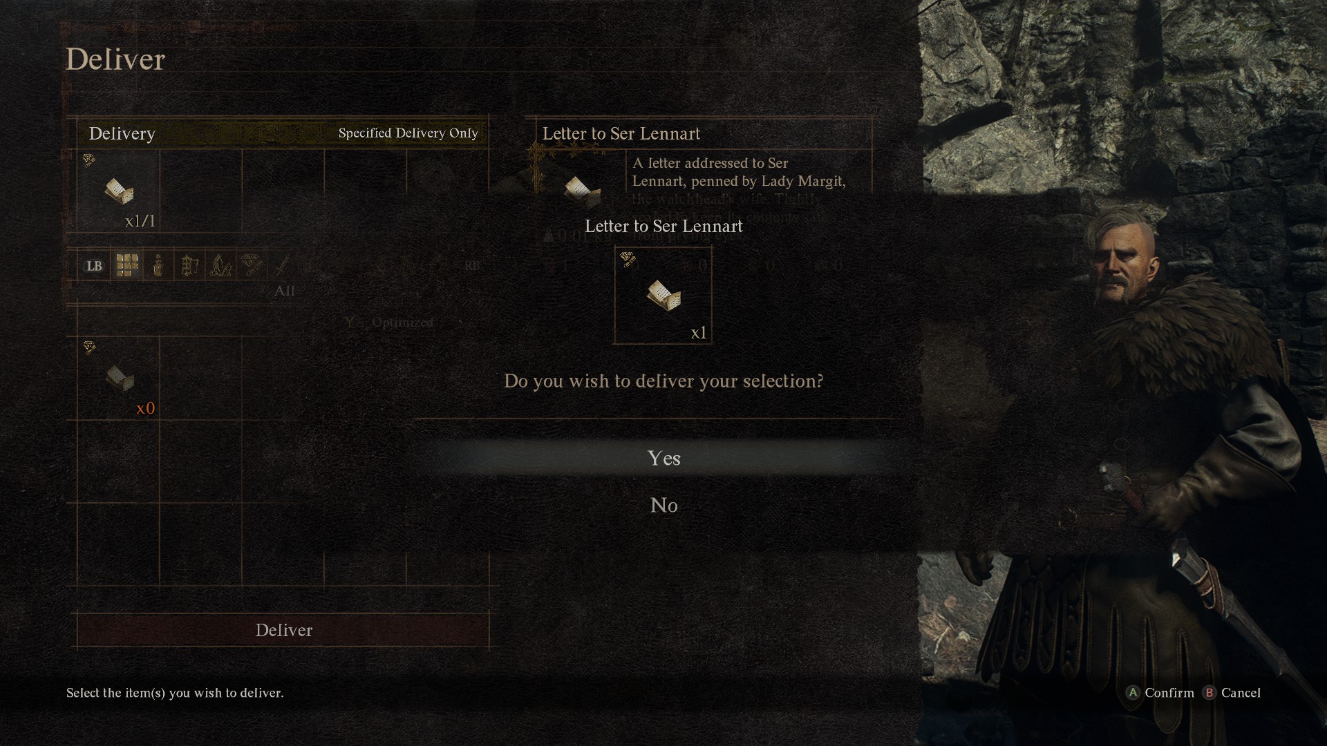 Dragon's Dogma 2 Letter to Lennart