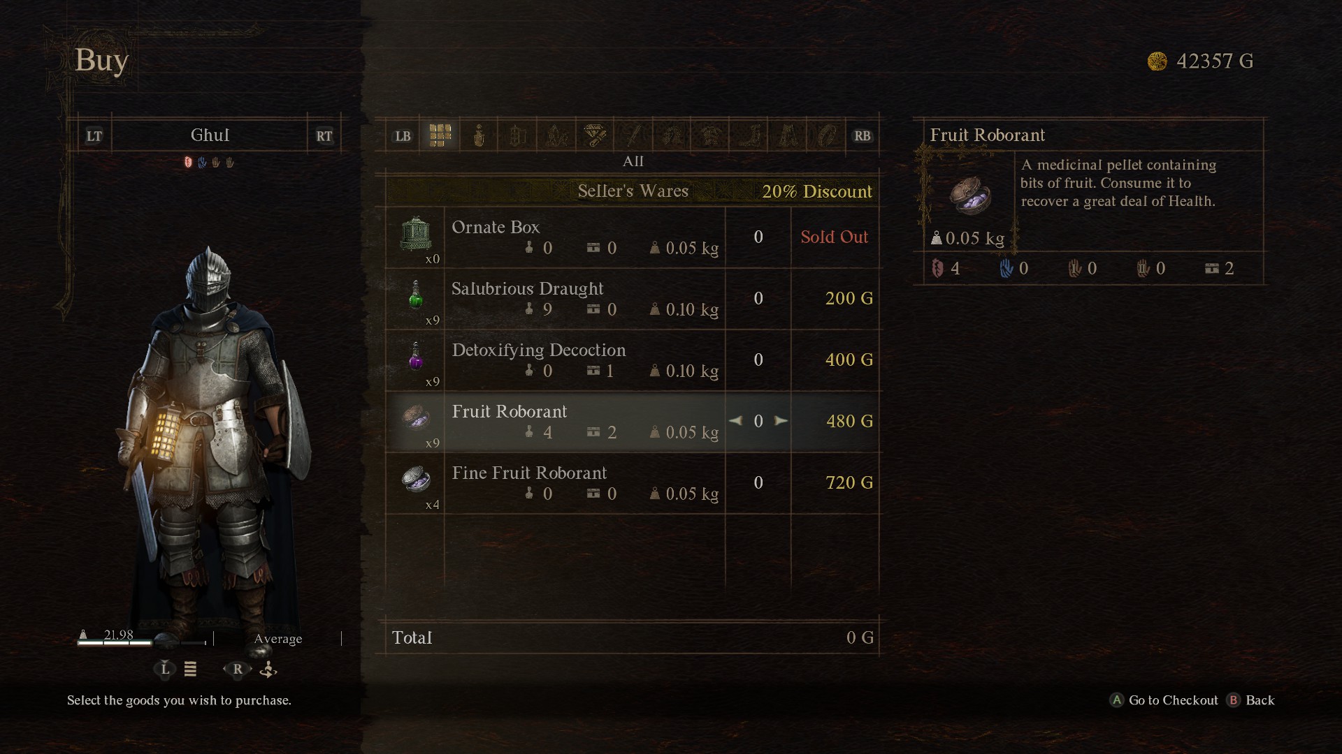 Dragon's Dogma 2 Fruit Roborant Merchant