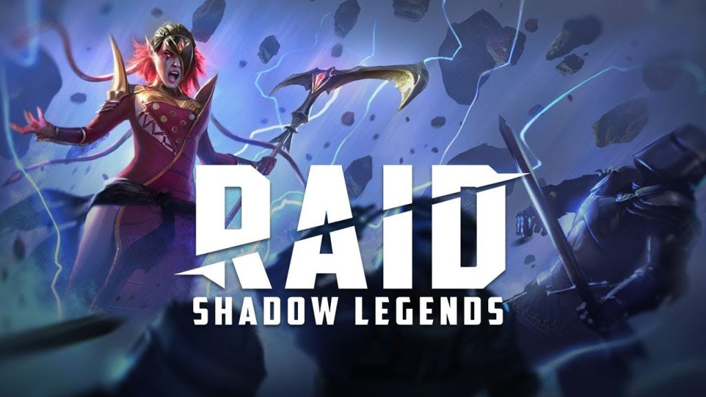 raid shadow legends browser game logo cover art