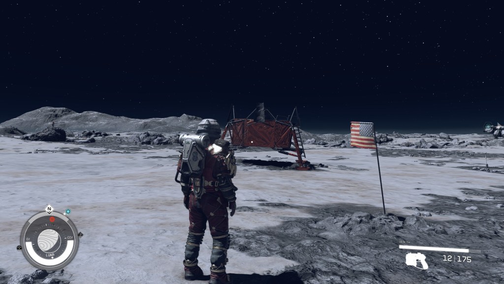 Starfield Easter egg apollo 11 moon landing